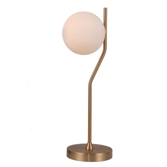 Bordlampe <strong>Carilia</strong>  Honningmessing, Hvid Mat