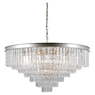 Hængende Lampe <strong>Verilo</strong>  XL Champagneguld Blank