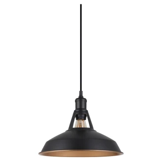 Hængende Lampe <strong>Froya</strong>  Sort, Guld Mat