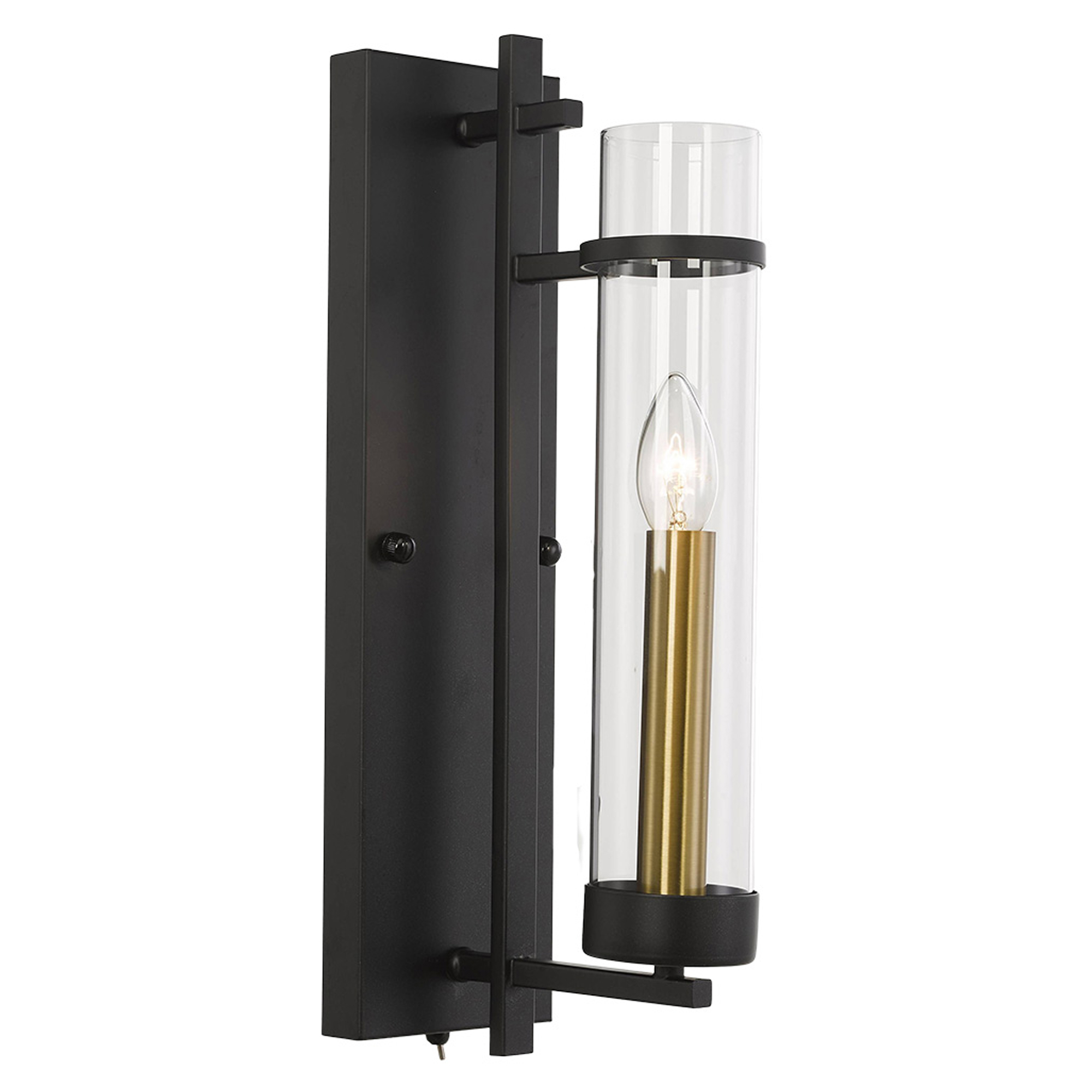 Væglampe Aspira Sort Mat