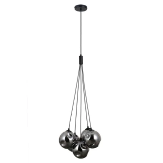 Hængende Lampe <strong>Perlin</strong>  Penta Grafit Blank