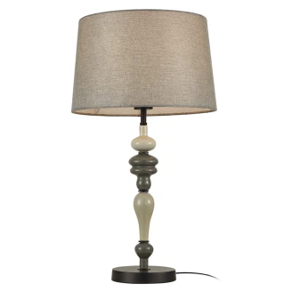 Bordlampe <strong>Nerova</strong>  M Grå, Sort Mat