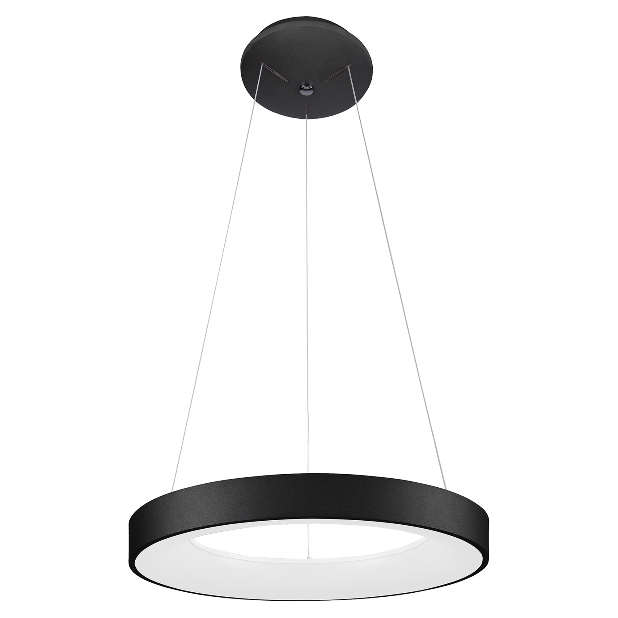 Hængende Lampe Gianni Sort Mat Ø 48 cm