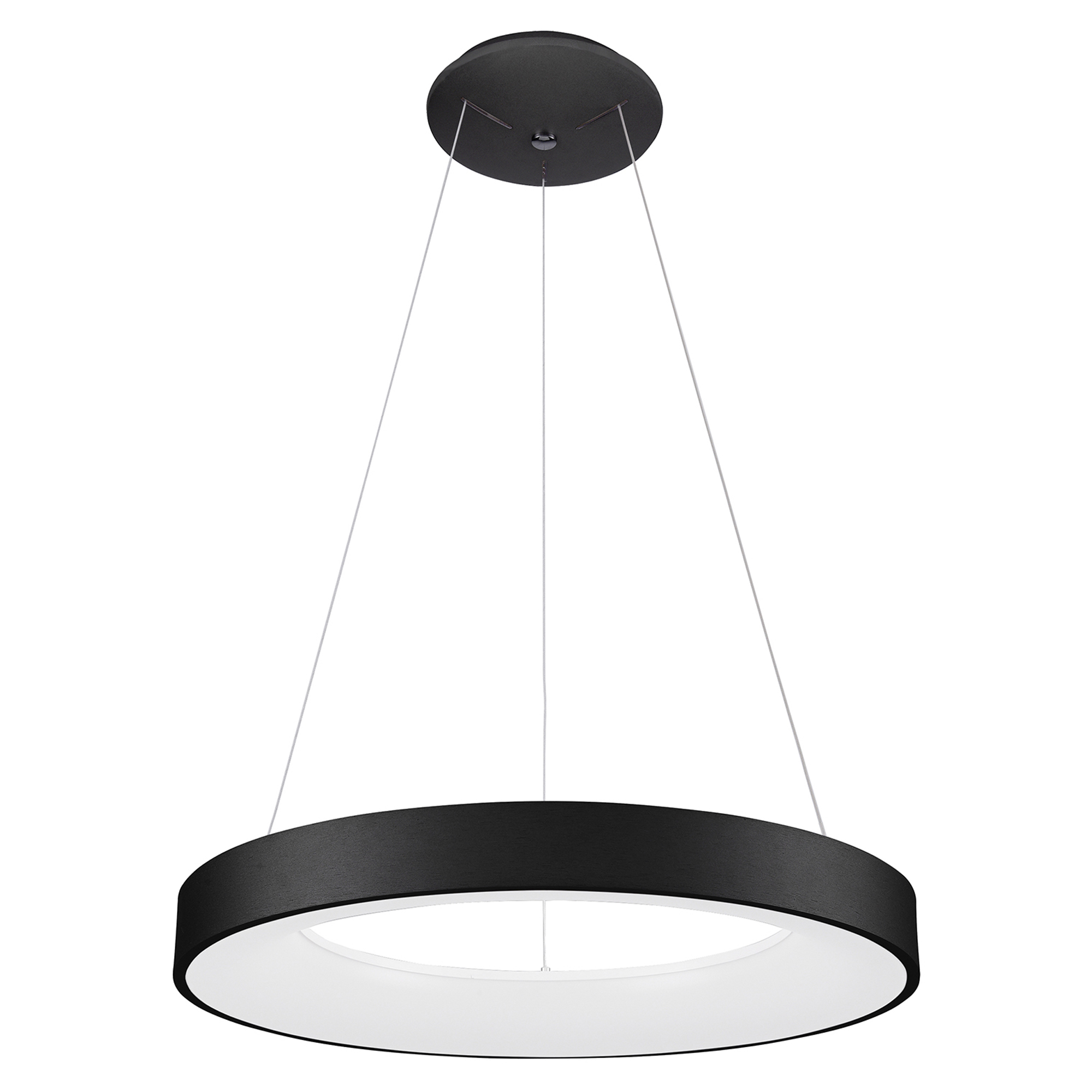 Hængende Lampe Gianni Sort Mat 4000 K Ø 60 cm