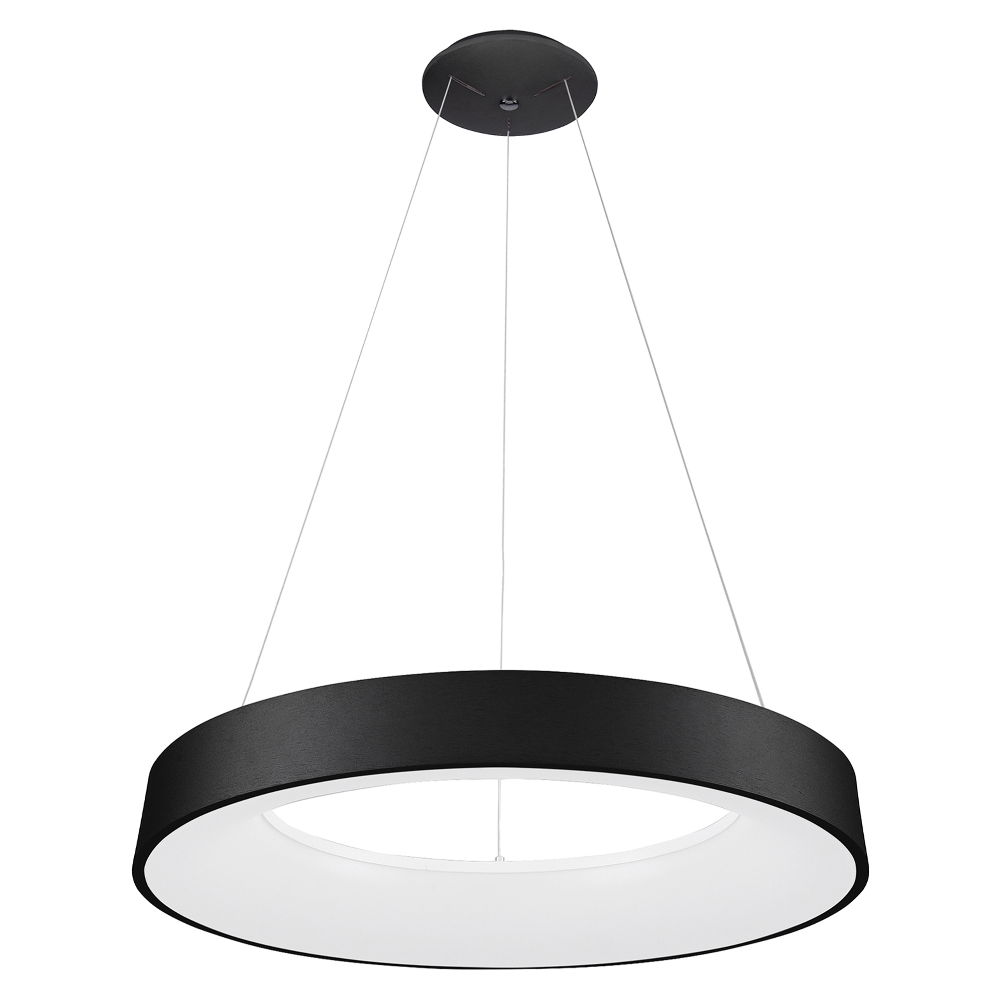 Hængende Lampe Gianni Sort Mat Ø 80 cm