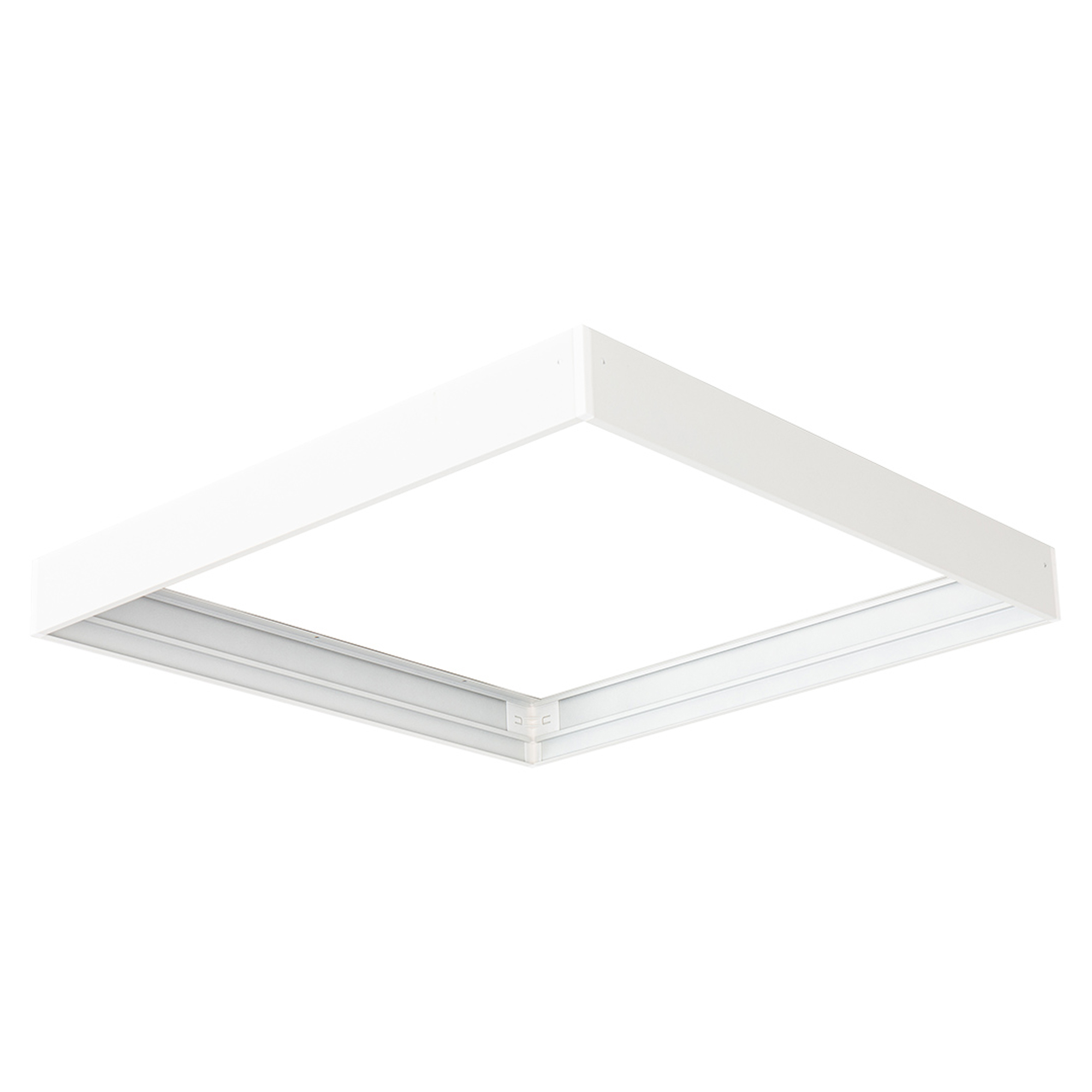 Rammesæt til LED-Panel Merano Hvid Mat 60x60 cm