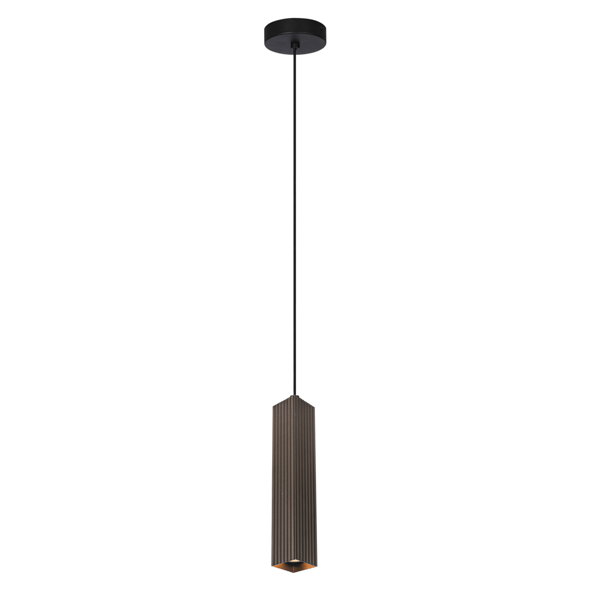 Hængende Lampe Tesoro Bronze Mat