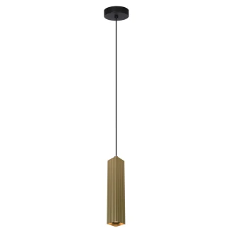 Hængende Lampe <strong>Tesoro</strong>  Guld Mat