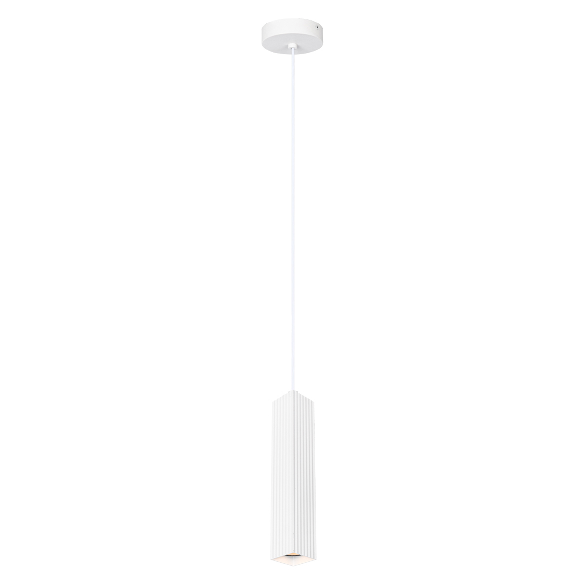 Hængende Lampe Tesoro Hvid Mat
