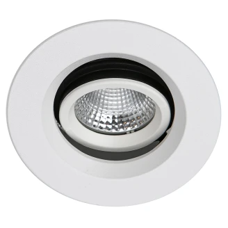 Spotlight <strong>Torlen</strong>  Dyb Justerbar Hvid Mat