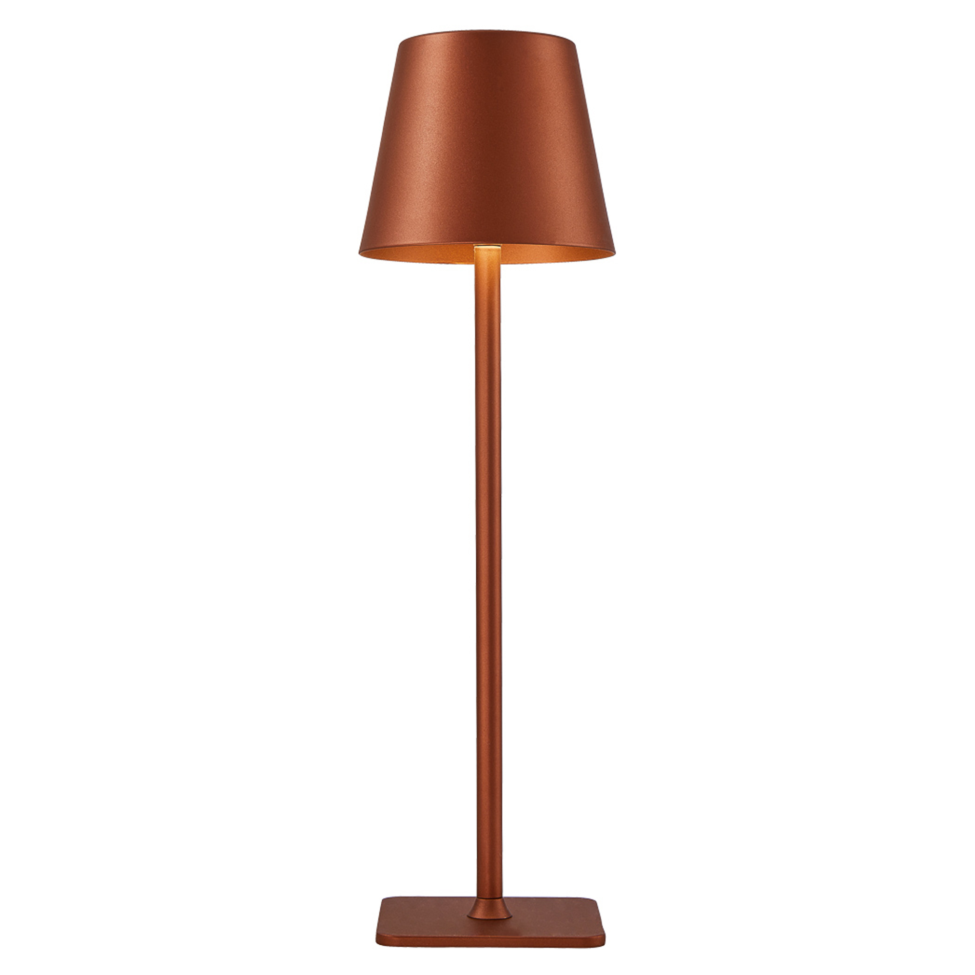 Bordlampe Atlen Rød Mat