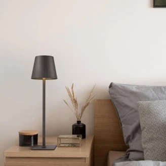 Bordlampe <strong>Atlen</strong>  Grå Mat