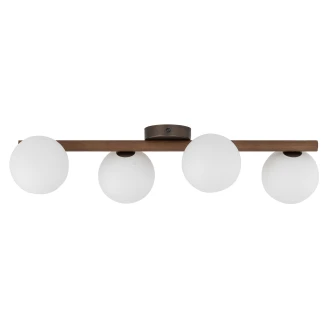 Loftlampe <strong>Goya</strong>  Valnød Mat 65 cm