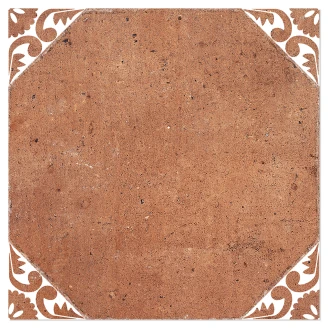 Klinker <strong>Terrarose</strong>  Orange-Hvid Mat-Blank 23x23 cm
