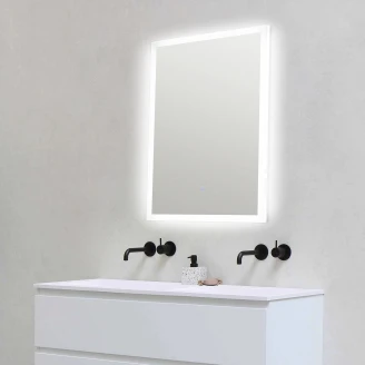 Spejl <strong>Lumeo</strong>  med Akrylkant Dæmpbar 60x80 cm