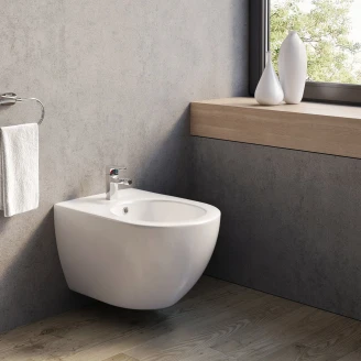 Ravak Bidet <strong>Uni Chrome</strong>  Hvid Blank
