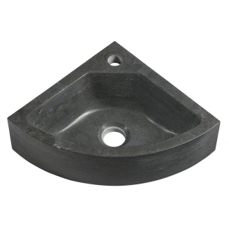 Sten Håndvask <strong>Marenza</strong>  Sort Mat 30x30 cm