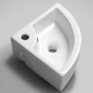 Håndvask <strong>Tydal</strong>  Hvid Blank 33x33 cm