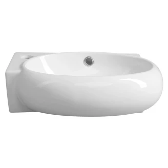 Håndvask <strong>Florenne</strong>  Hvid Blank 43x29 cm Venstre