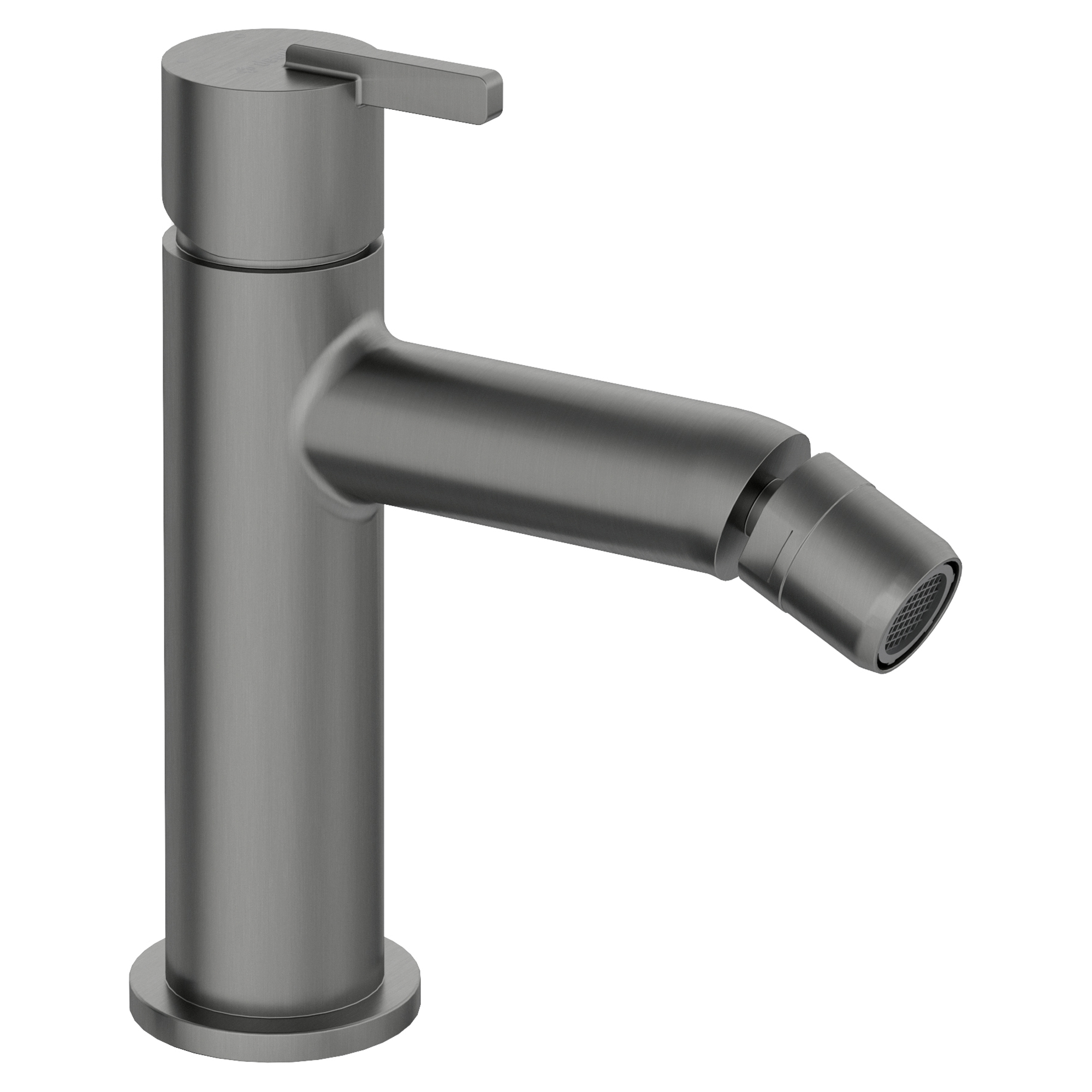 Bidetarmatur Silia Titanium Mat
