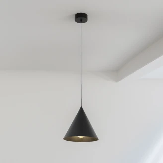 Hængende Lampe <strong>Seattle</strong>  S Sort Mat