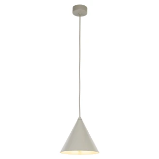 Hængende Lampe <strong>Seattle</strong>  Beige Mat Ø 19 cm
