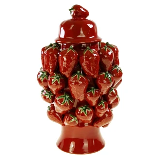 Werner Voss Vase Strawberry Rød Blank
