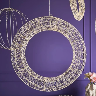 Werner Voss Hængelampe LED <strong>Wreath</strong>  Hvid