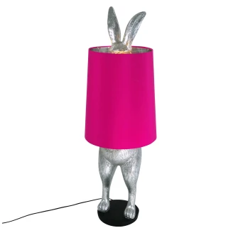 Werner Voss Gulvlampe <strong>Hiding Rabbit®</strong>  Rosa, Sølv