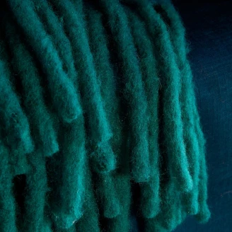 Werner Voss Plaid Mohair Turkis