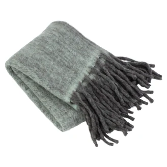 Werner Voss Plaid <strong>Mohair</strong>  Grå-Mint