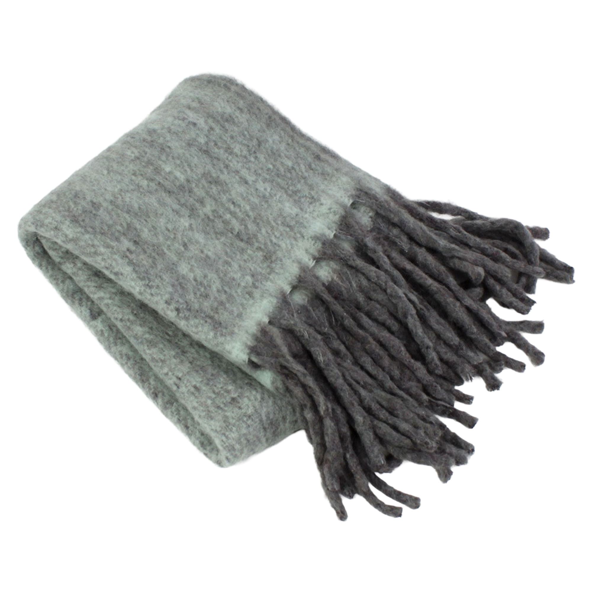 Werner Voss Plaid Mohair Grå-Mint