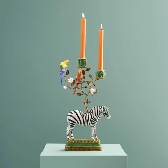 Werner Voss Lysestage Zebra Hvid, Sort