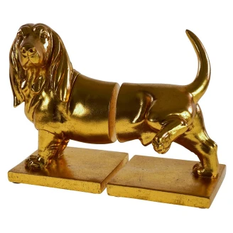 Werner Voss Bogstøtte <strong>Dachshund</strong>  Guld
