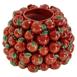 Werner Voss Vase Apple Rød