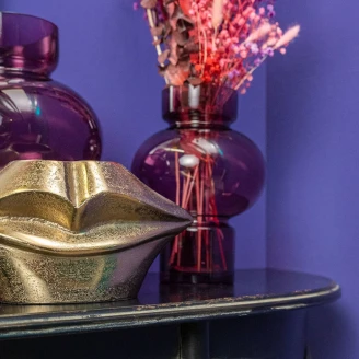 Werner Voss Vase Lips Guld