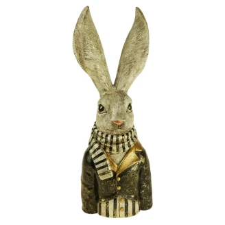 Werner Voss Dekorationsfigur <strong>Alfred</strong>  Hvid, Sort