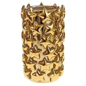 Werner Voss Vase Stars Guld