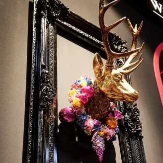Werner Voss Dekorationsfigur <strong>Deer</strong>  Guld