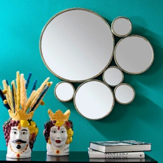 Werner Voss Spejl <strong>Mirror</strong>  Grøn-Guld