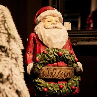 Werner Voss Dekorationsfigur <strong>Santa</strong>  Rød