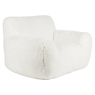 Bold Monkey Loungebord <strong>Cuddle the Yeti</strong>  Hvid