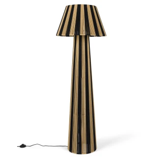 Bold Monkey Gulvlampe <strong>Stripe it up</strong>  Sort, Beige