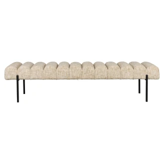 Bænk <strong>Jenoa</strong>  Beige 160 cm