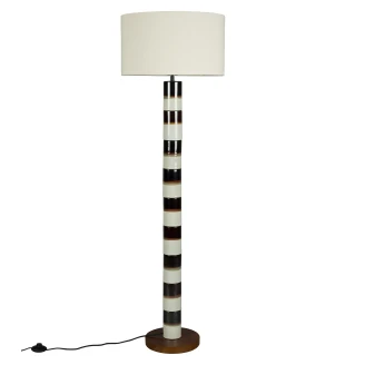 Dutchbone Gulvlampe <strong>Vertigo</strong>  Grøn, Sort