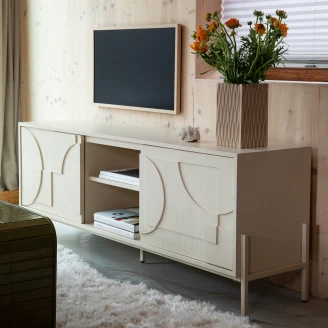 Zuiver Skænk <strong>Faces</strong>  Beige, Eg