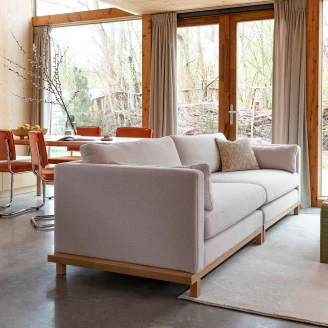 Zuiver Sofa 4,5-Personers Blossom Beige, Eg