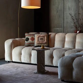 Dutchbone Sofa 4,5-Personers <strong>Hackman</strong>  Beige Fløjl