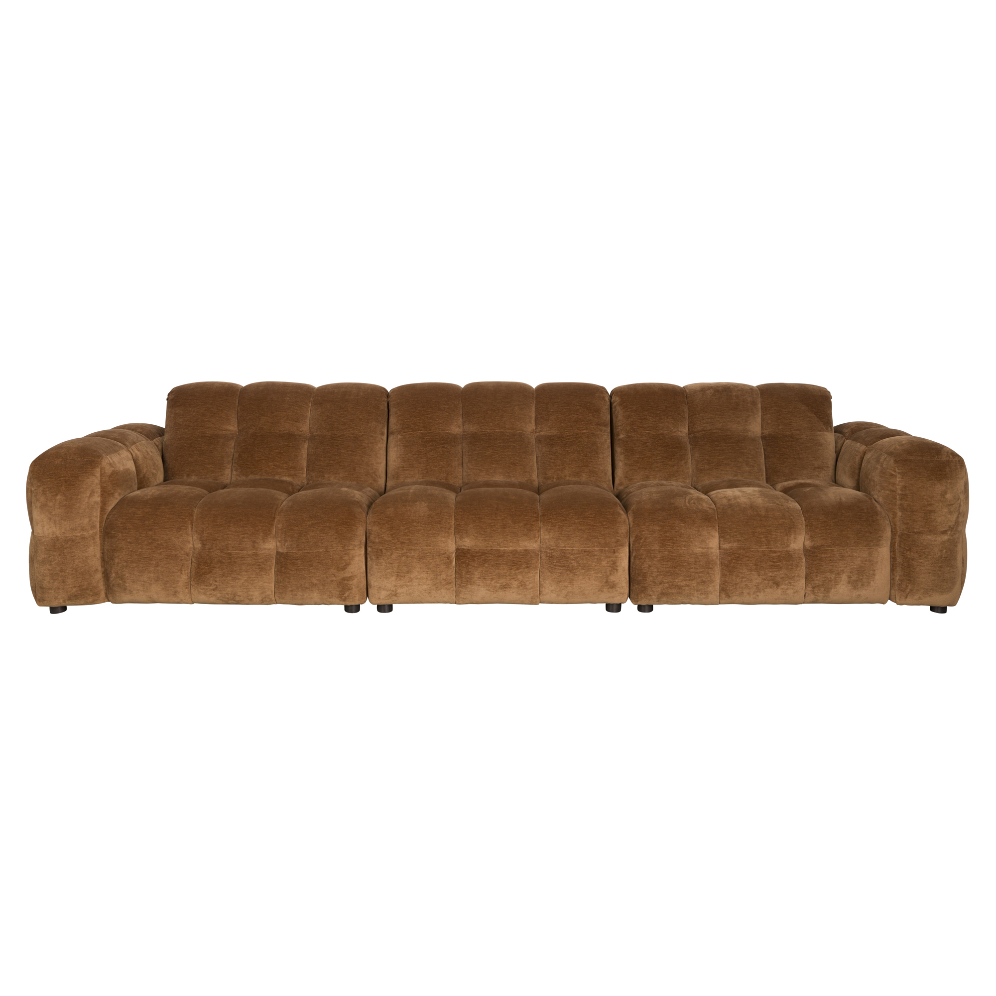 Dutchbone Sofa 4,5-Personers Hackman Lysebrun Fløjl