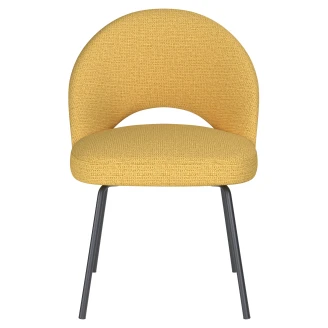 Stol med Metalben <strong>Olan</strong>  Okker